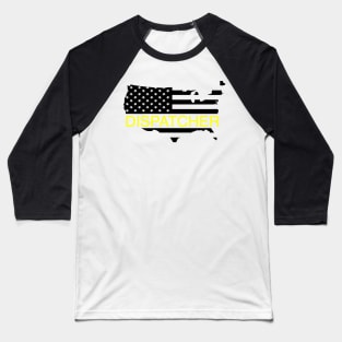 Dispatcher Flag Baseball T-Shirt